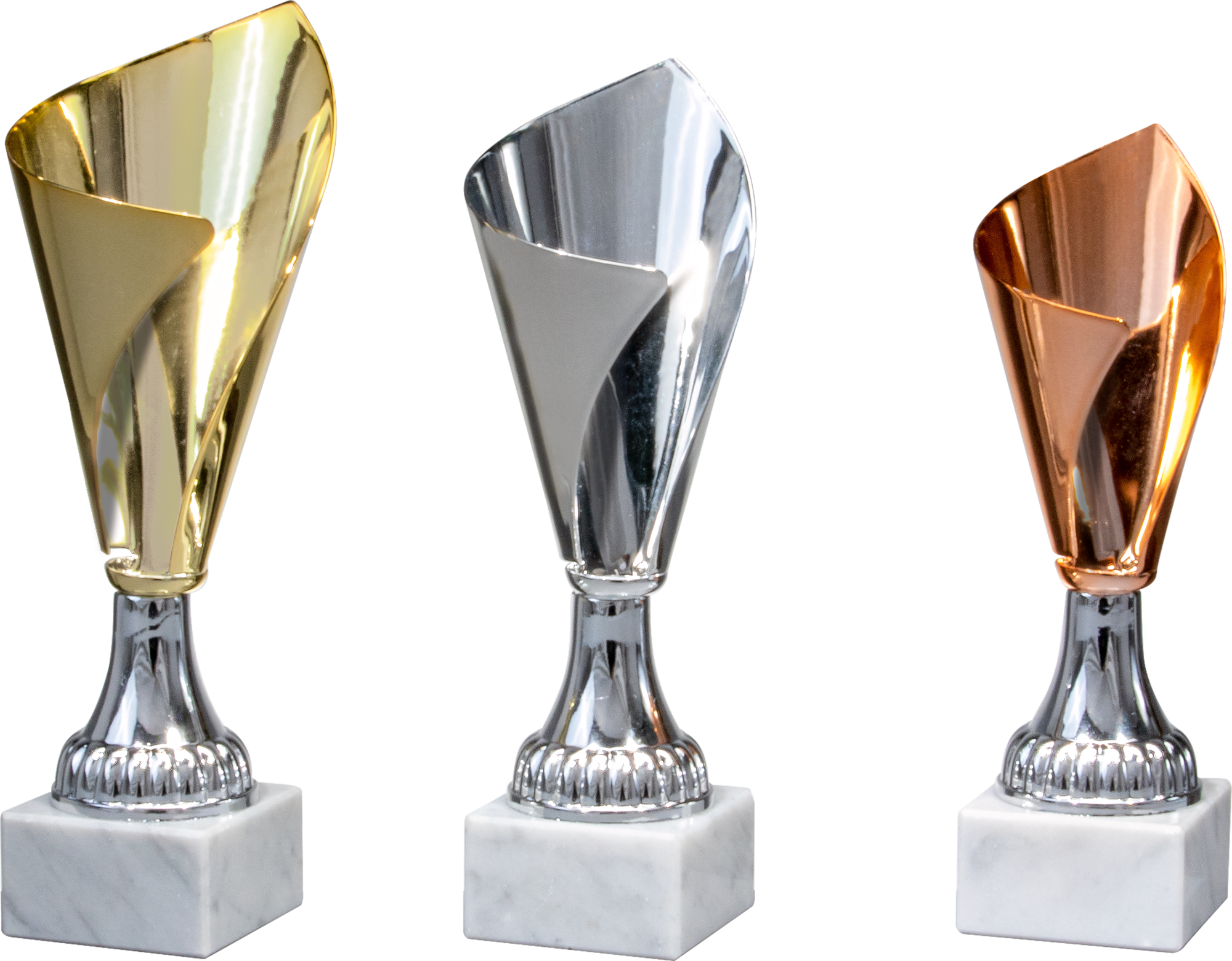 Pokal James Bronze-Gold-Silber