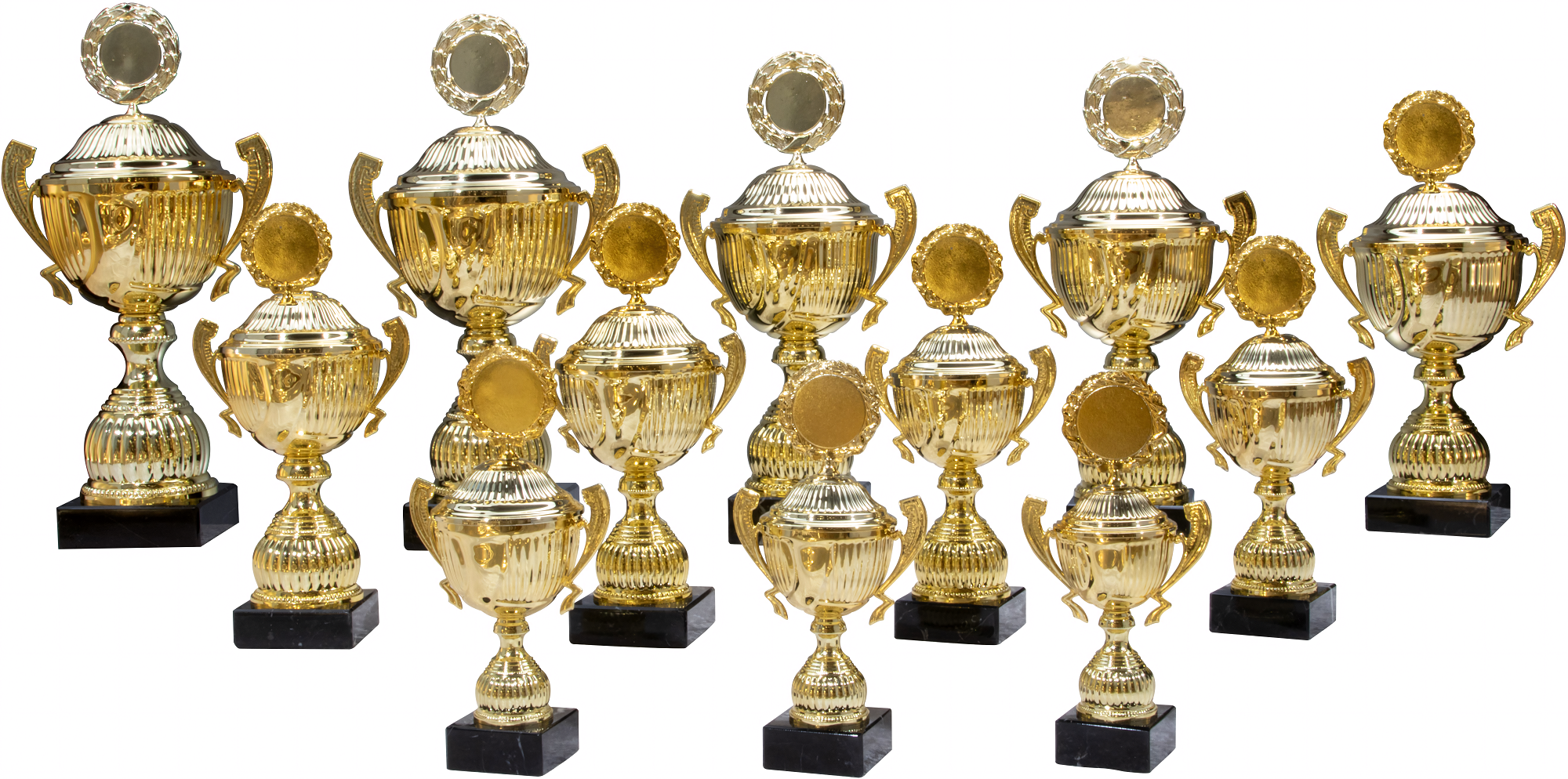 Pokal Loredana 34 cm Gold