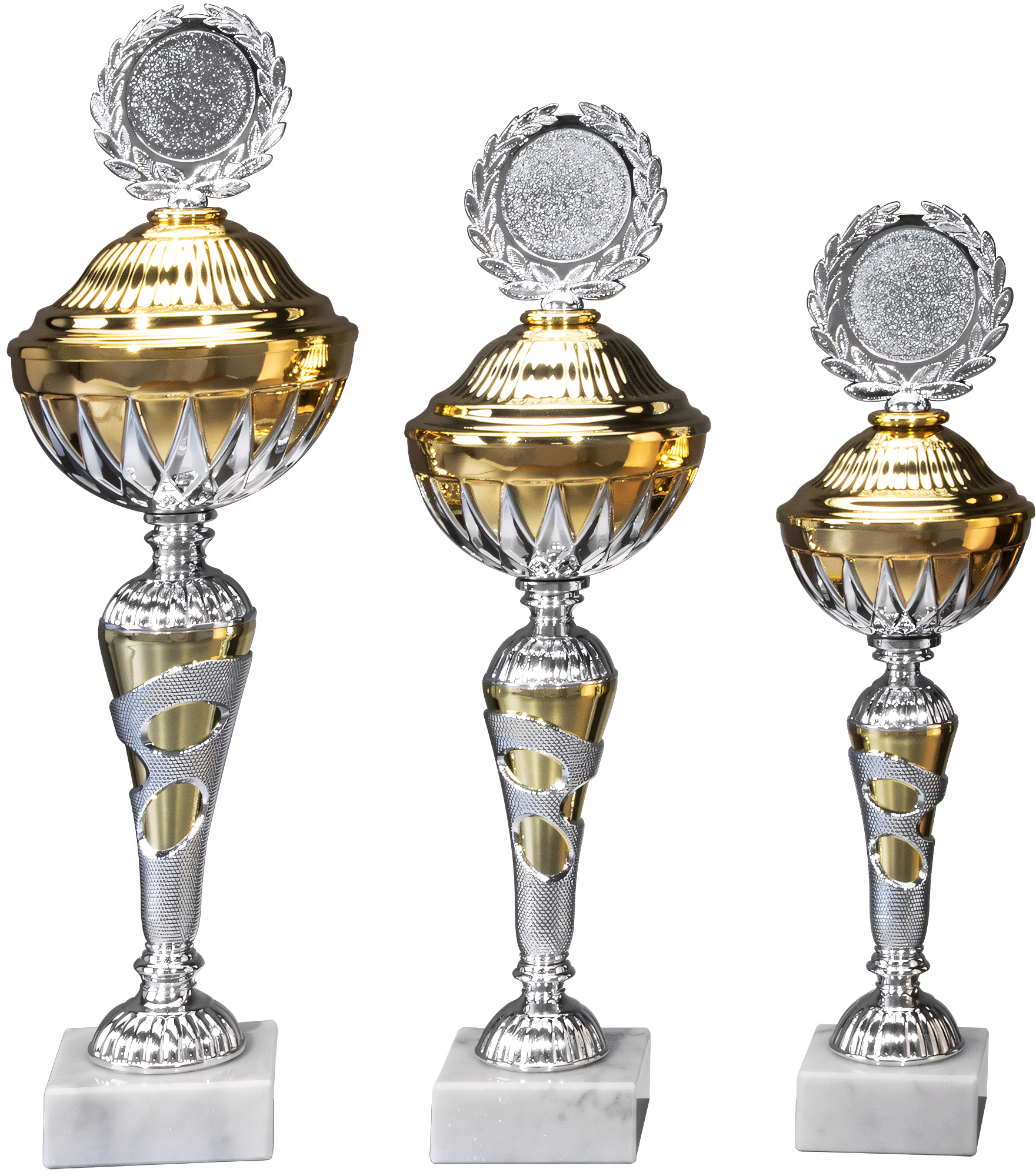 Pokal Anne 44,5 cm Gold-Silber