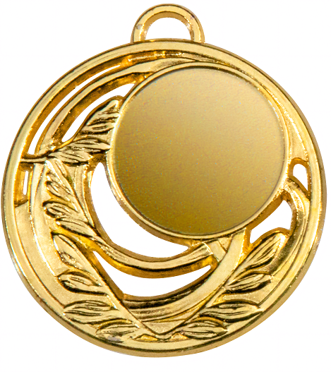 Medaille Verena Ø50 mm Gold