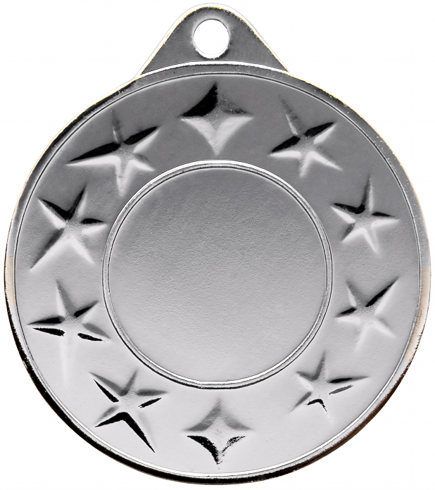 Medaille Viktor Ø50 mm Silber