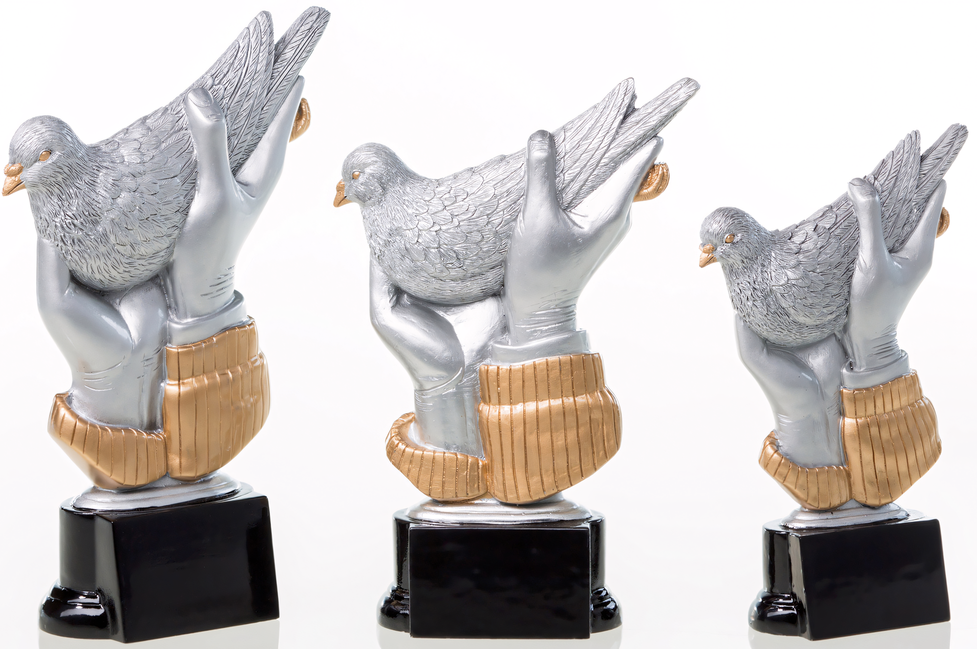 Trophäe Ludwig 18 cm Silber
