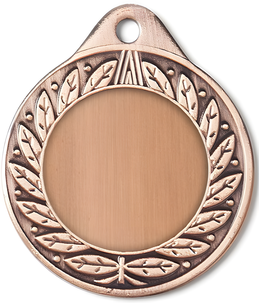 Medaille Edgar Ø40 mm Bronze