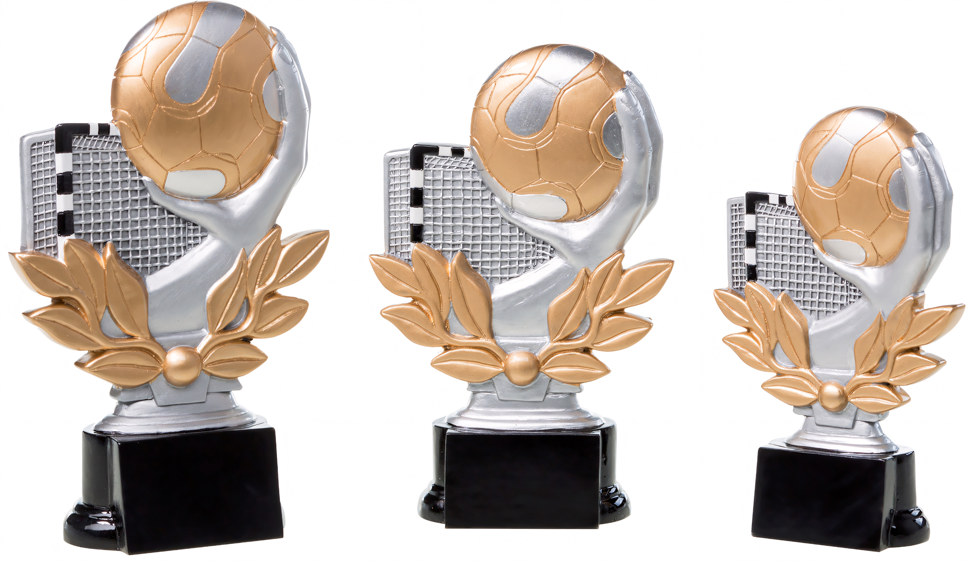 Trophäe Christina 20 cm Gold-Grau
