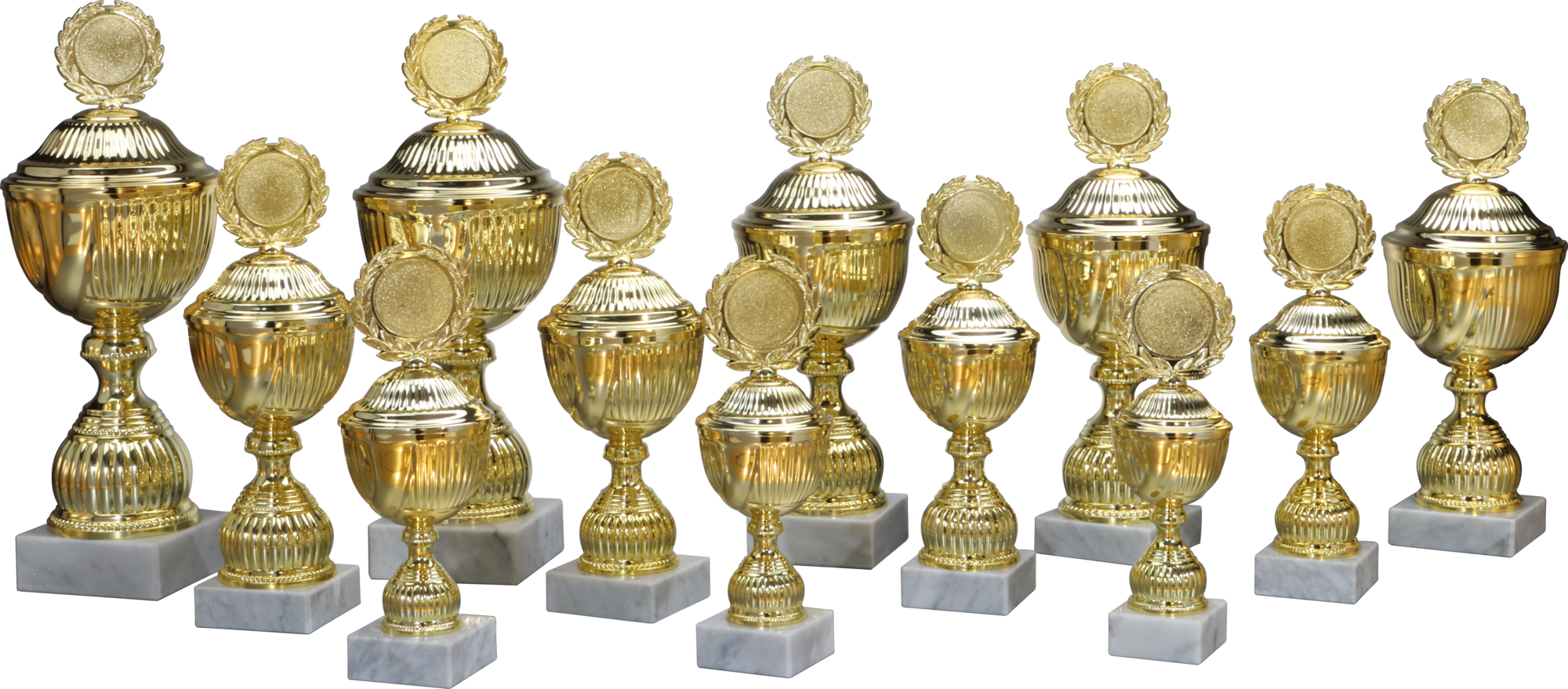 Pokal Livia 38 cm Gold