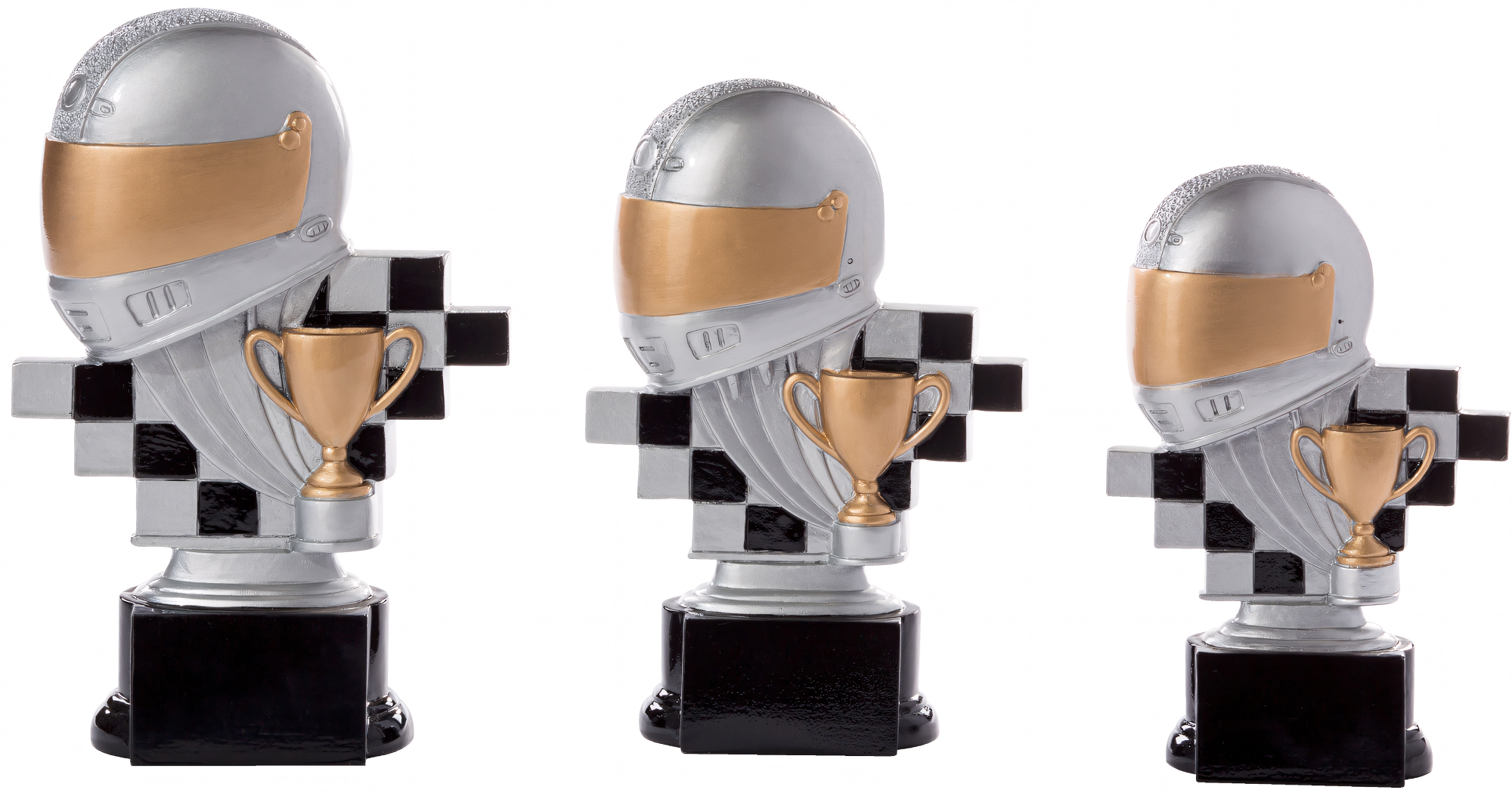 Trophäe Antoinette 20 cm Grau