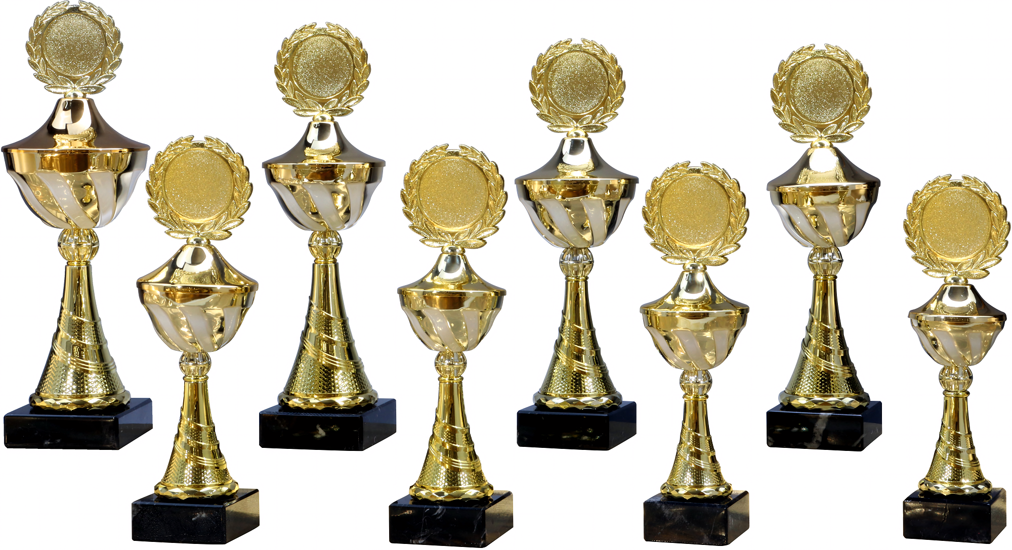 Pokal Moritz 29,5 cm Gold-Weiß