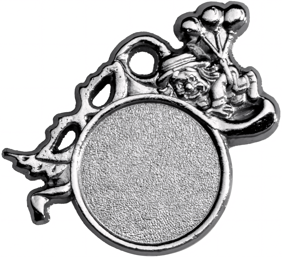Medaille Sylvia Ø50 mm Silber