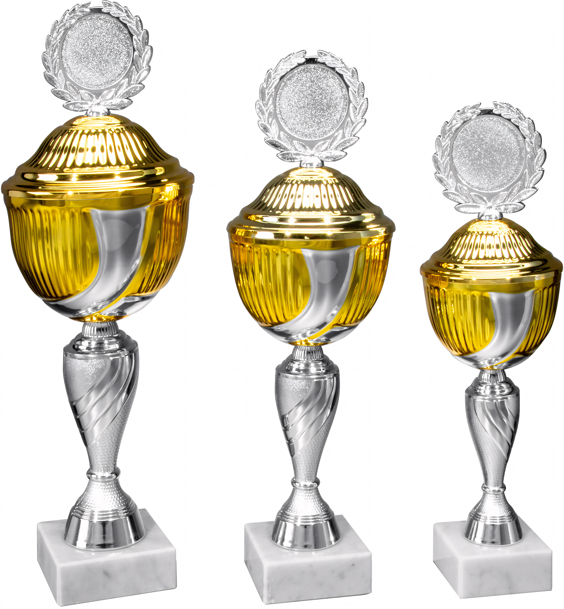 Pokal Richard 37,5 cm Gold-Silber