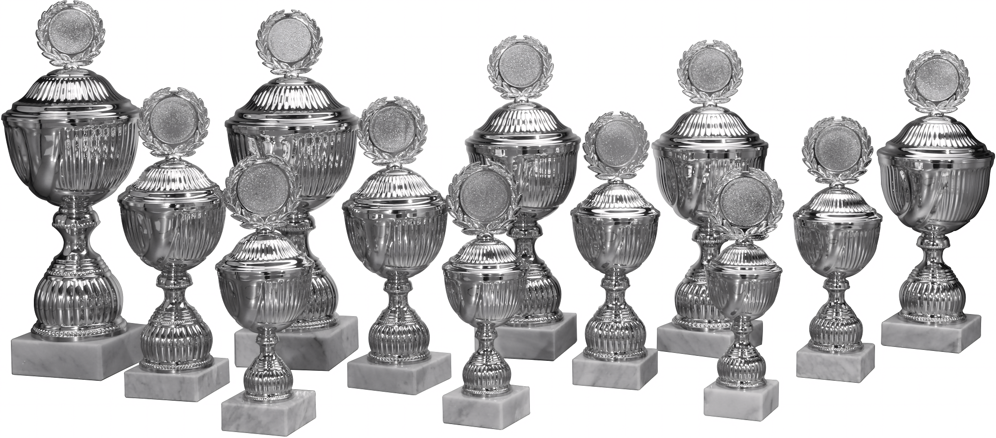 Pokal Leopoldine 33 cm Silber