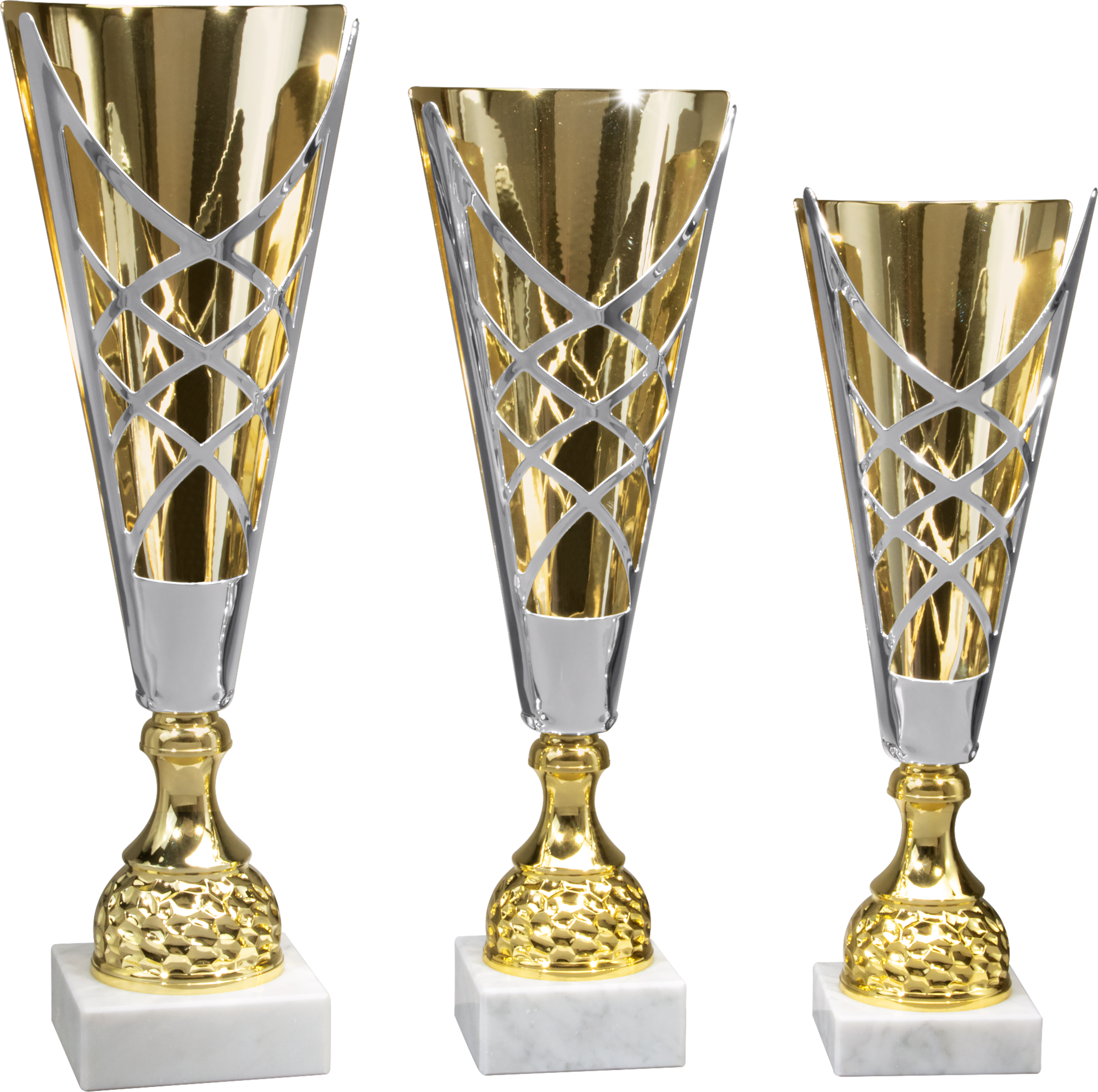 Pokal Augusta 50,5 cm Gold-Silber