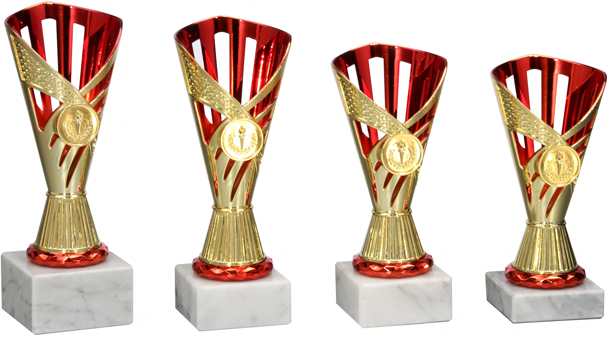 Pokal Zoe Gold-Rot
