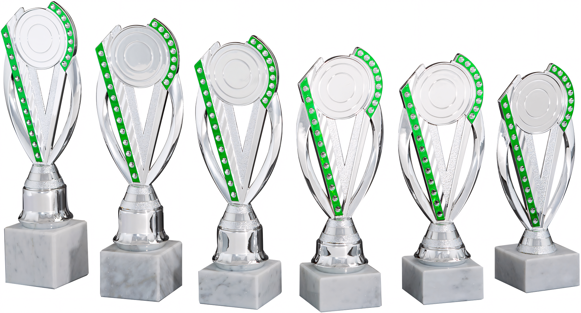 Pokal Tassilo Grün-Silber