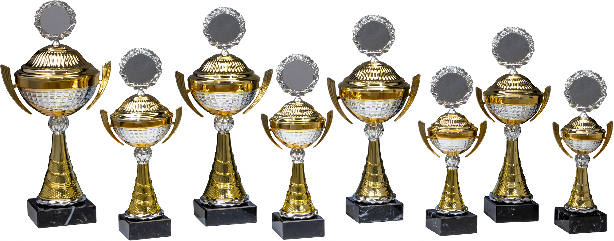 Pokal Sophia 37,5 cm Gold-Silber