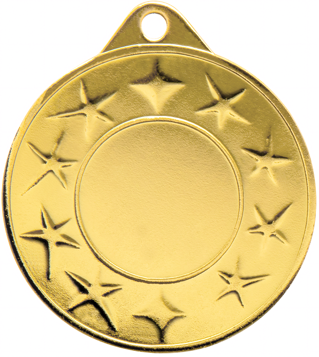 Medaille Viktor Ø50 mm Bronze-Gold-Silber