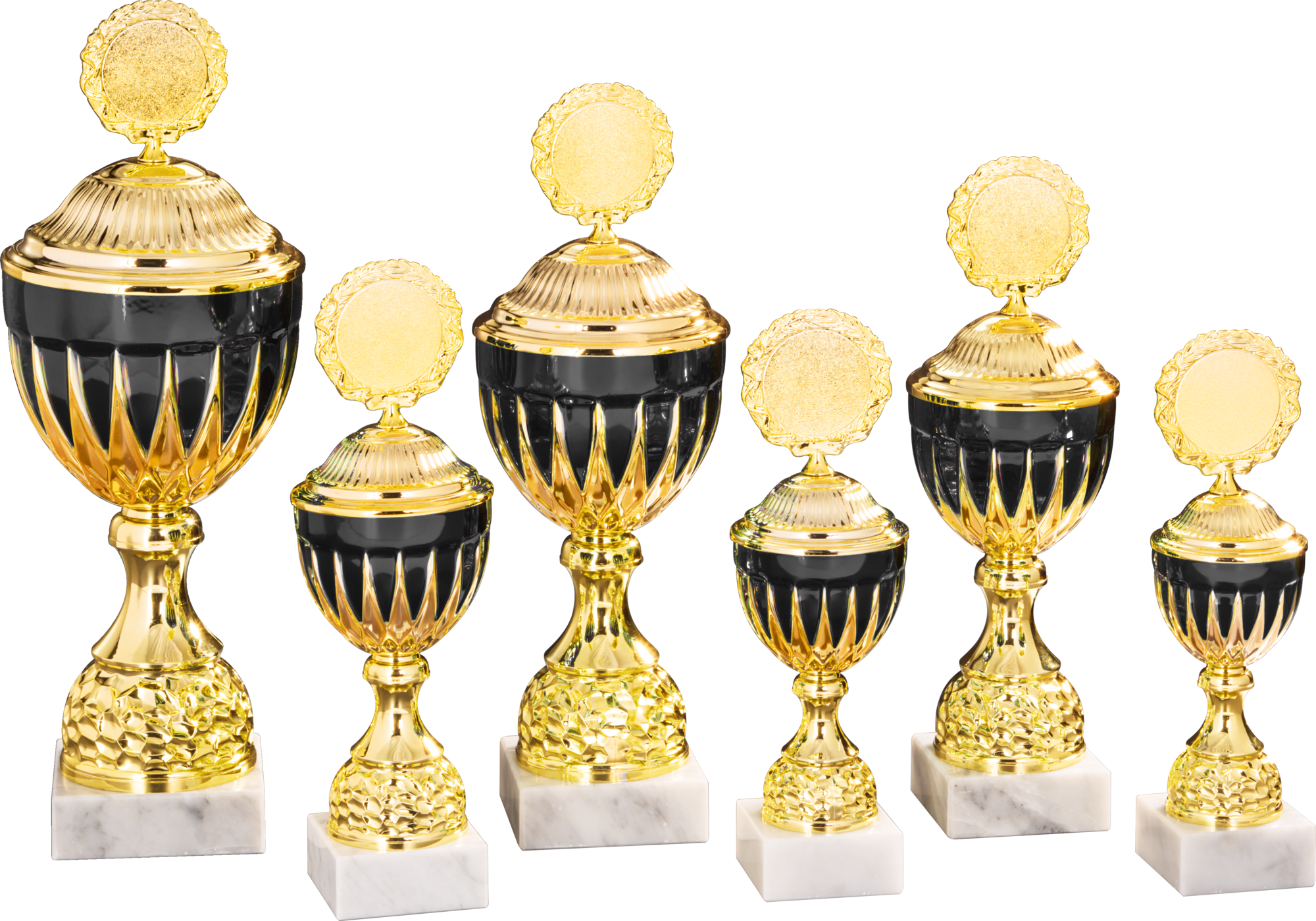 Pokal Ferdinand 35 cm Gold-Schwarz