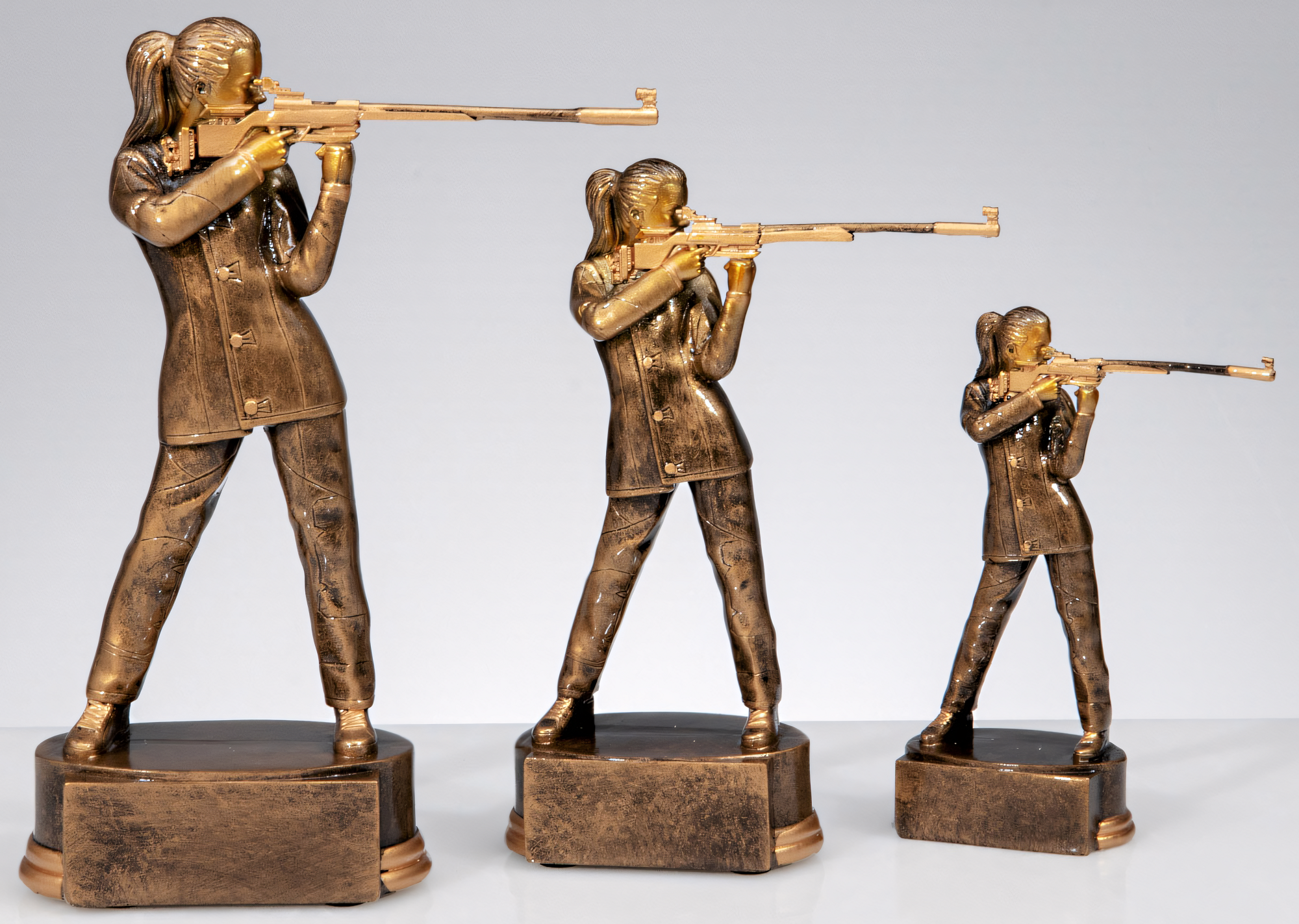 Trophäe Patrick 21 cm Bronze-Gold