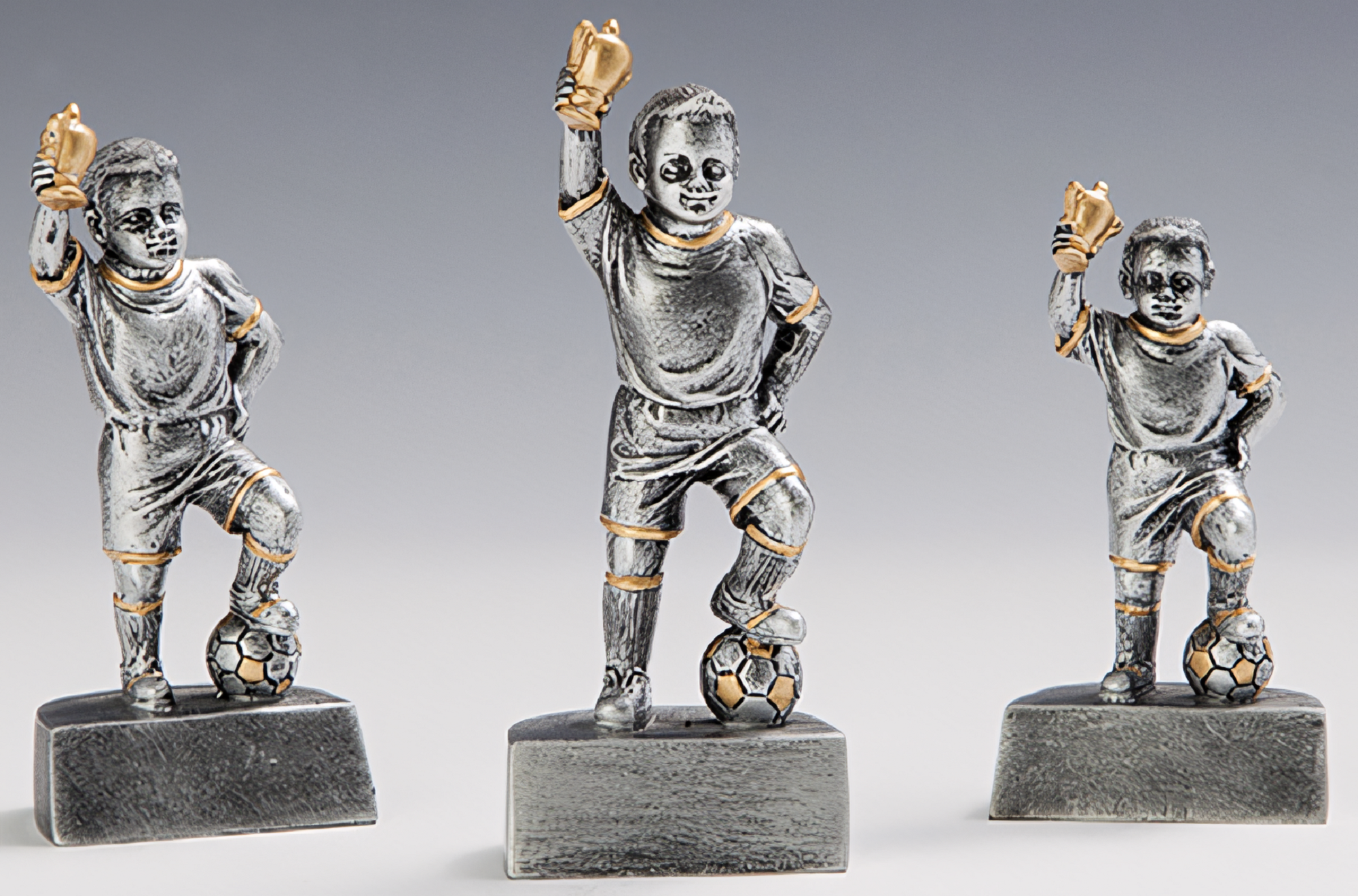 Trophäe Ludmilla 11 cm Gold-Silber