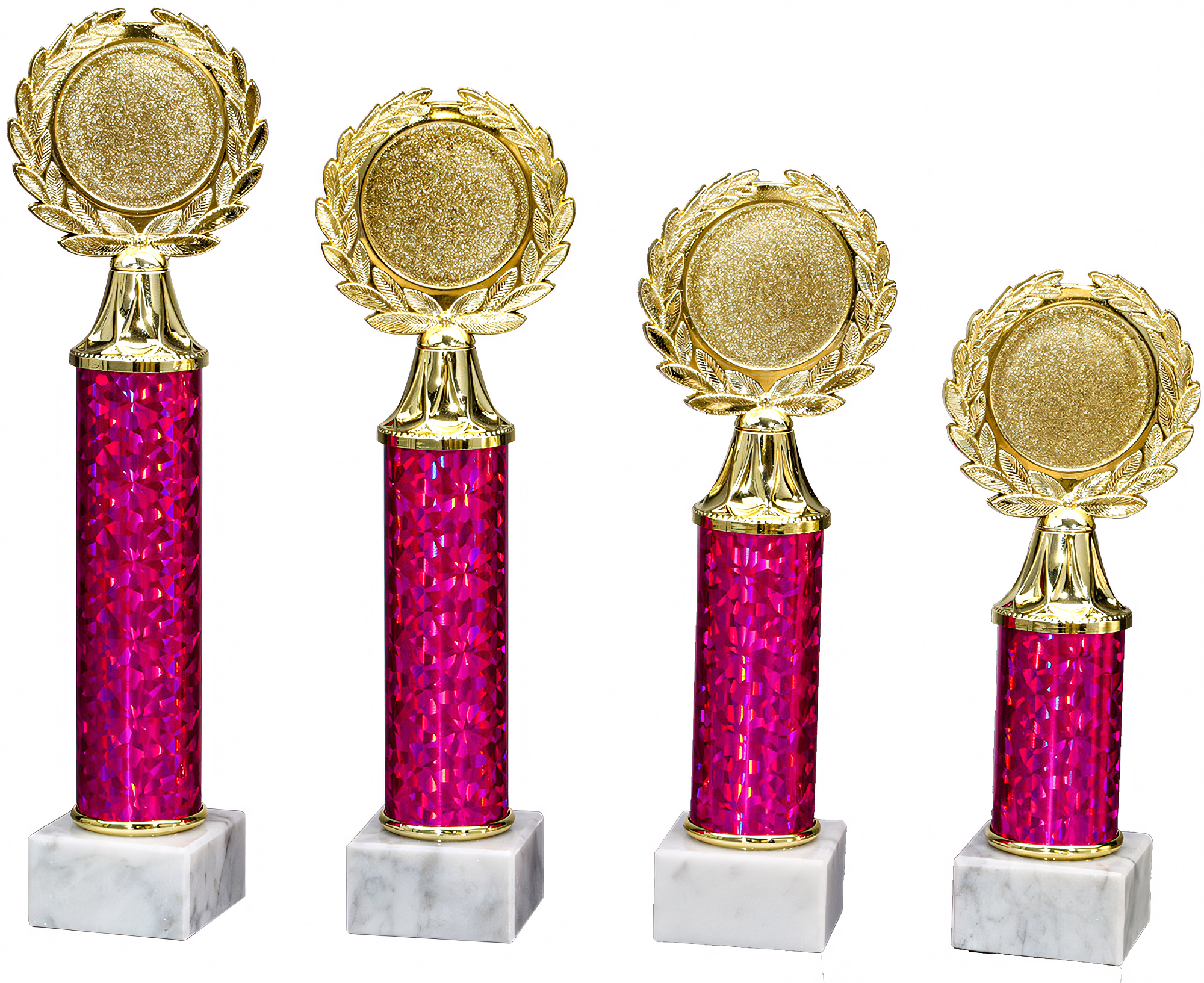 Pokal Zoran 21,3 cm Gold-Rosa