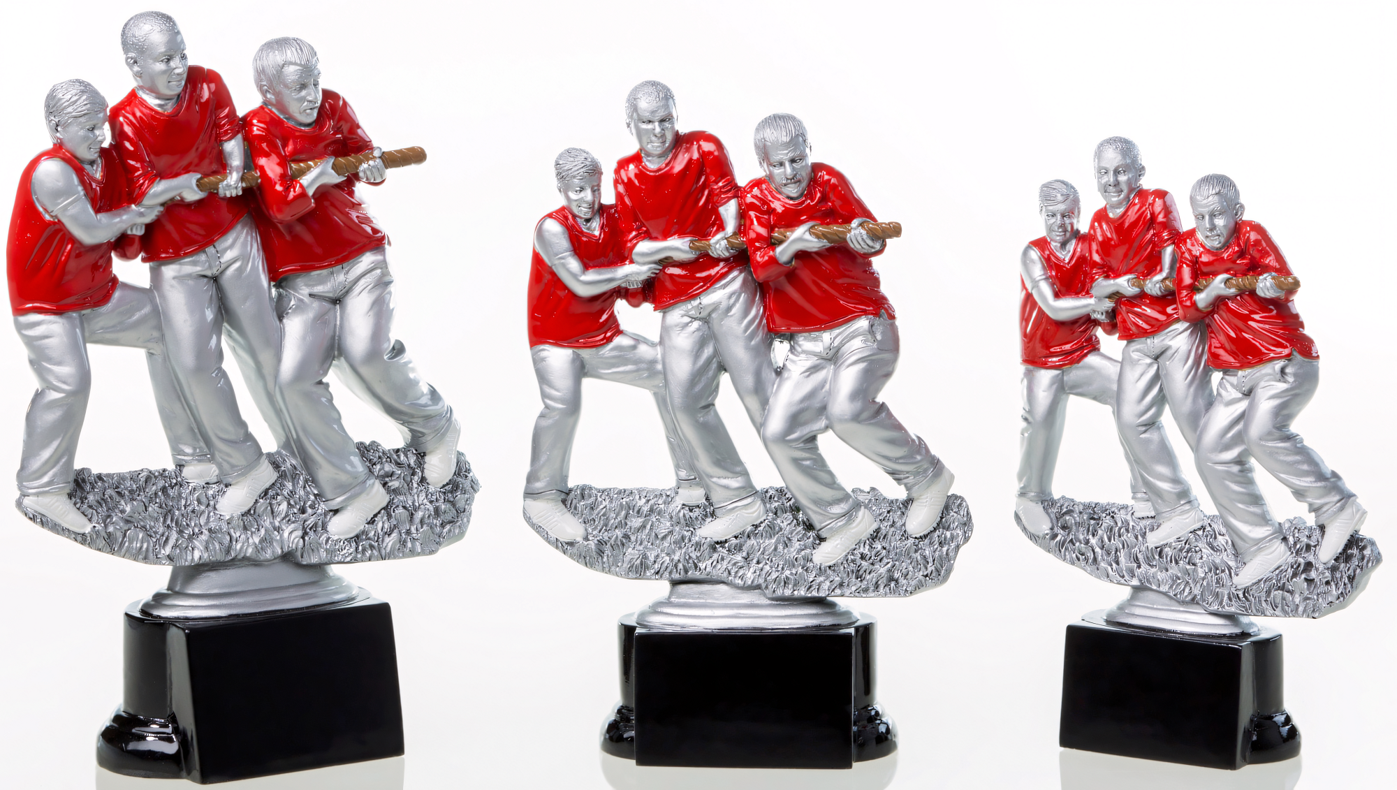 Trophäe Emmanuel Rot-Silber