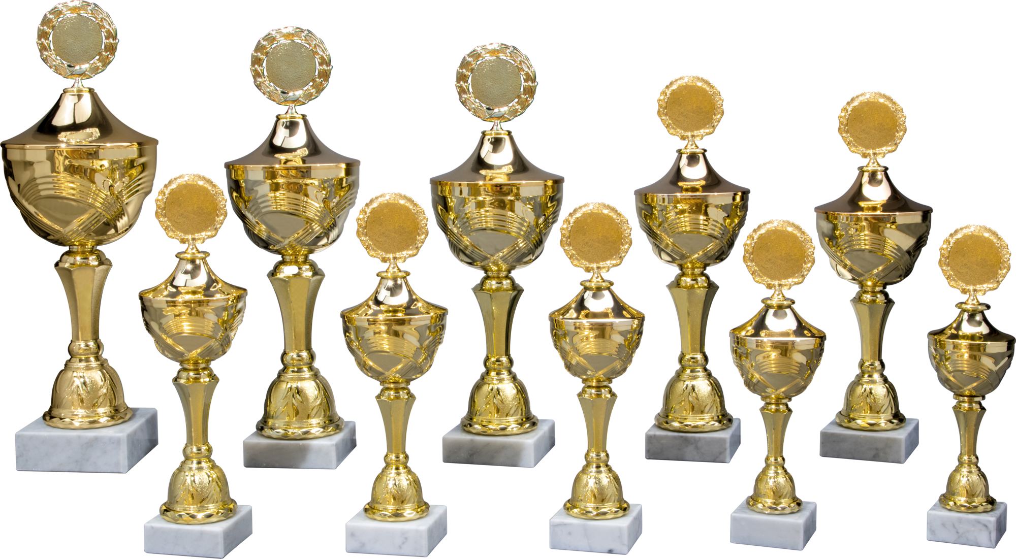 Pokal Isadora 36,5 cm Gold