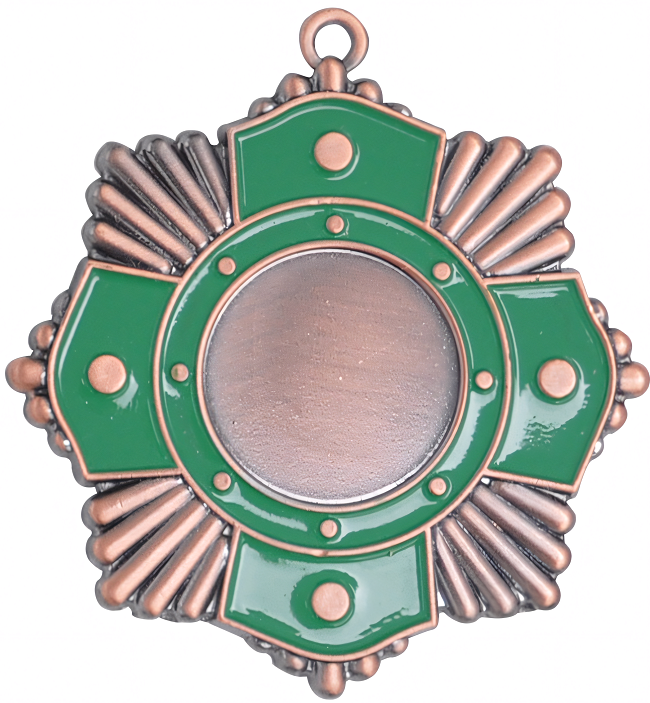 Medaille Egbert Ø65 mm Bronze