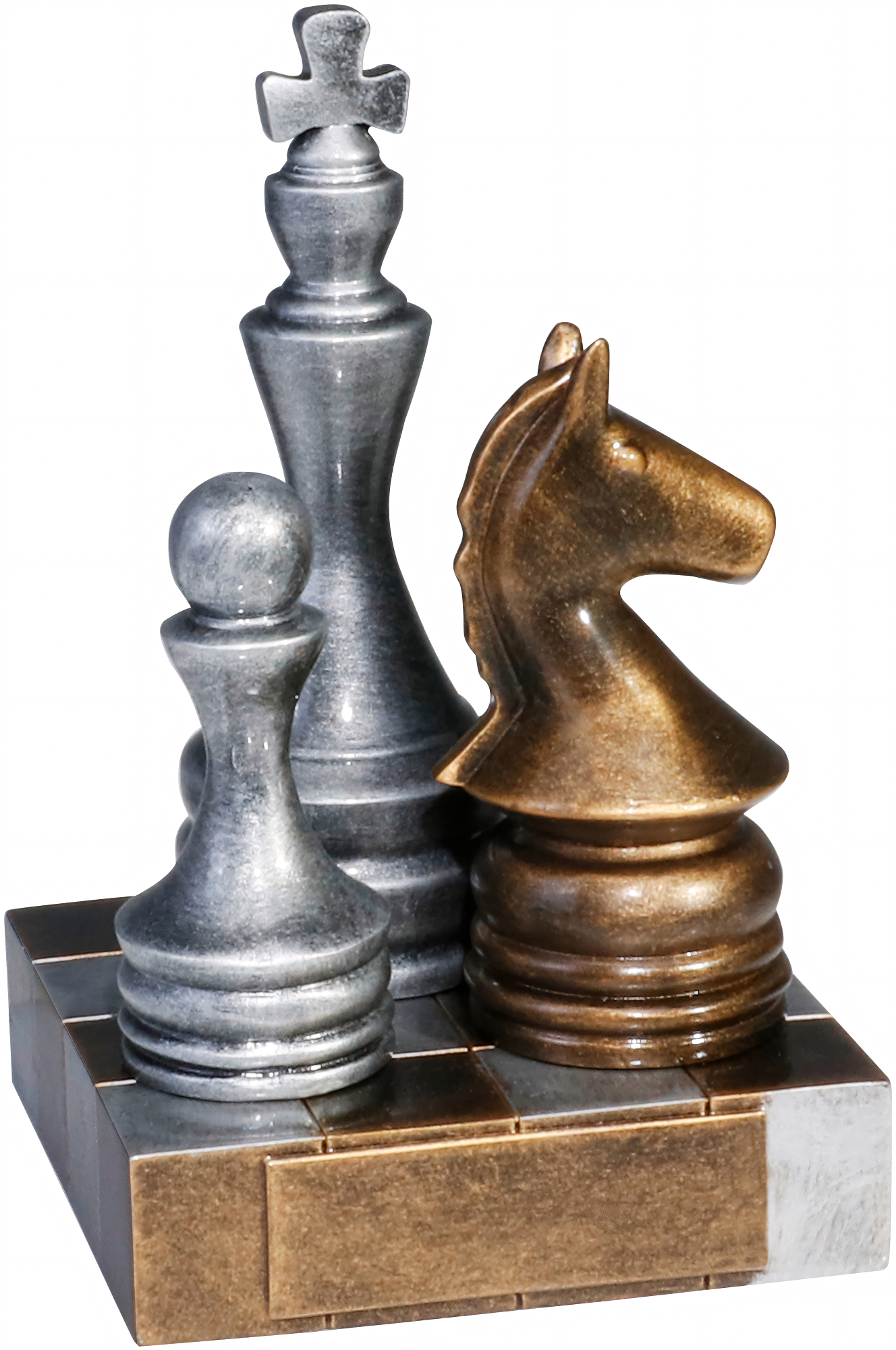 Trophäe SaWintersporta Gold-Silber