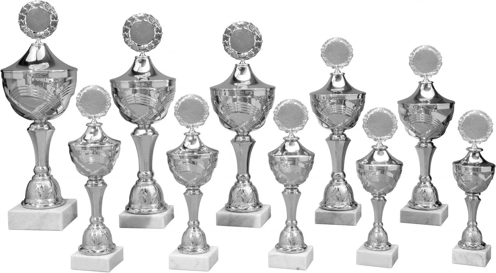 Pokal Oscar 46,5 cm Silber