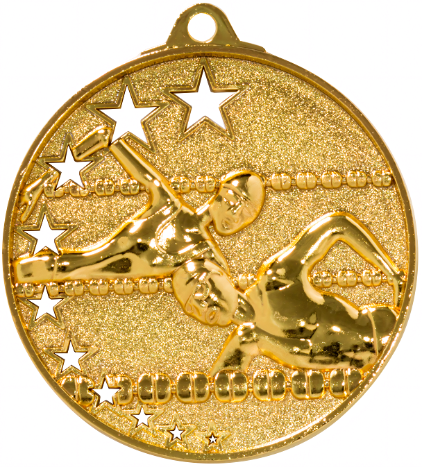 Medaille Blanche Ø52 mm Bronze-Gold-Silber